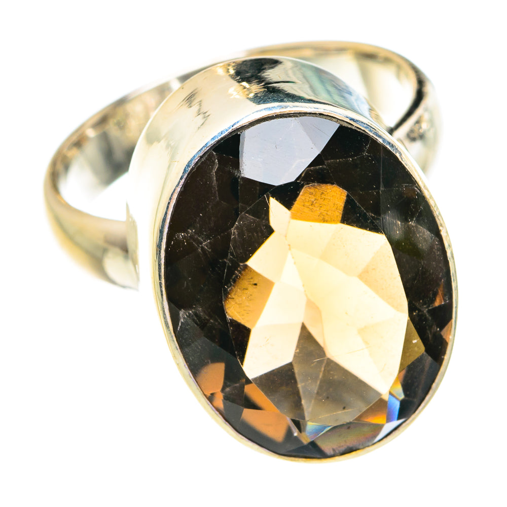 Smoky Quartz Rings handcrafted by Ana Silver Co - RING77952