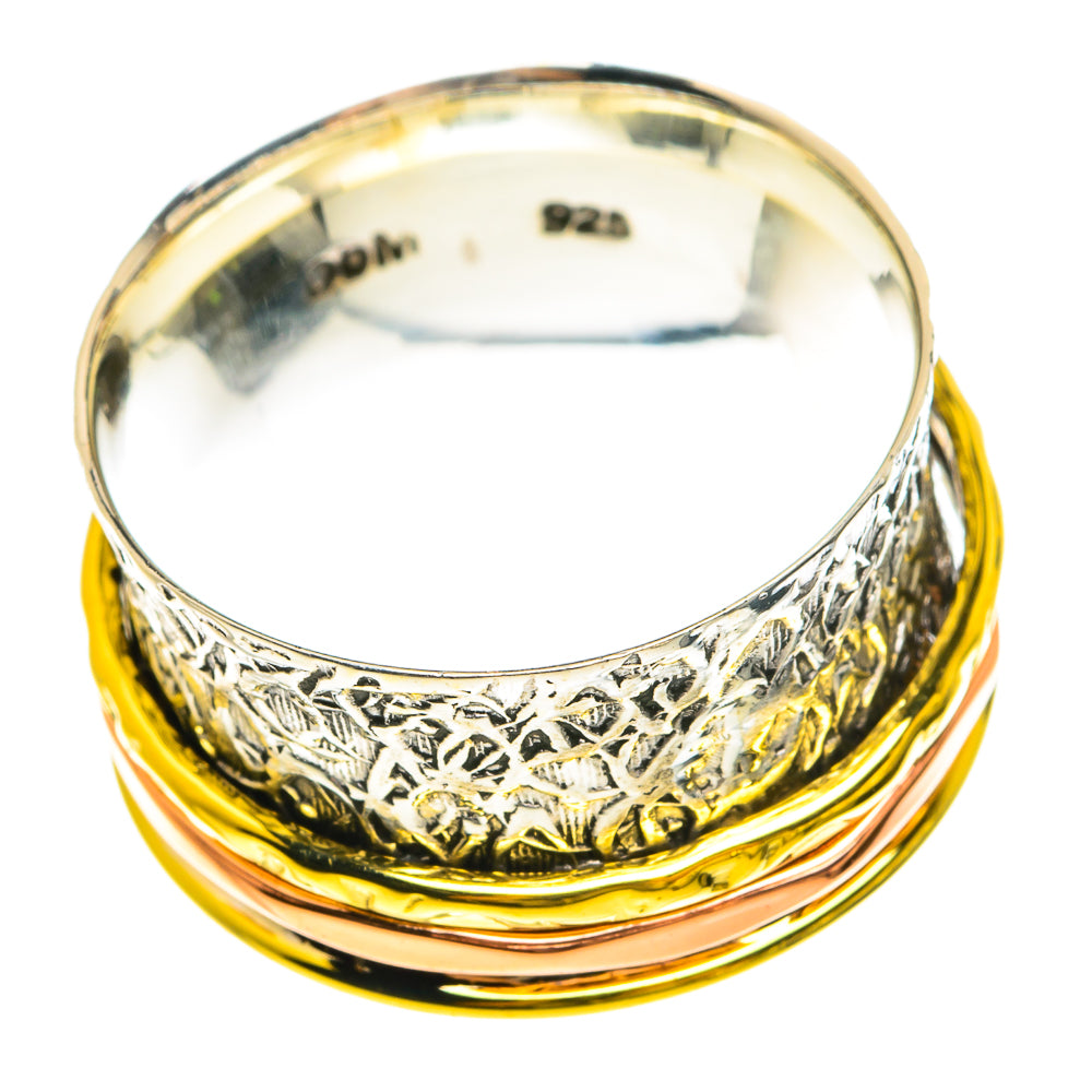 Meditation Spinner Rings handcrafted by Ana Silver Co - RING77970 - Photo 2