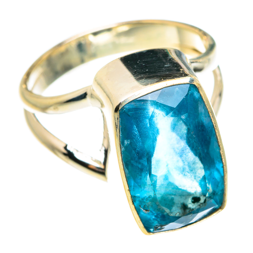 Blue Fluorite Rings handcrafted by Ana Silver Co - RING77979