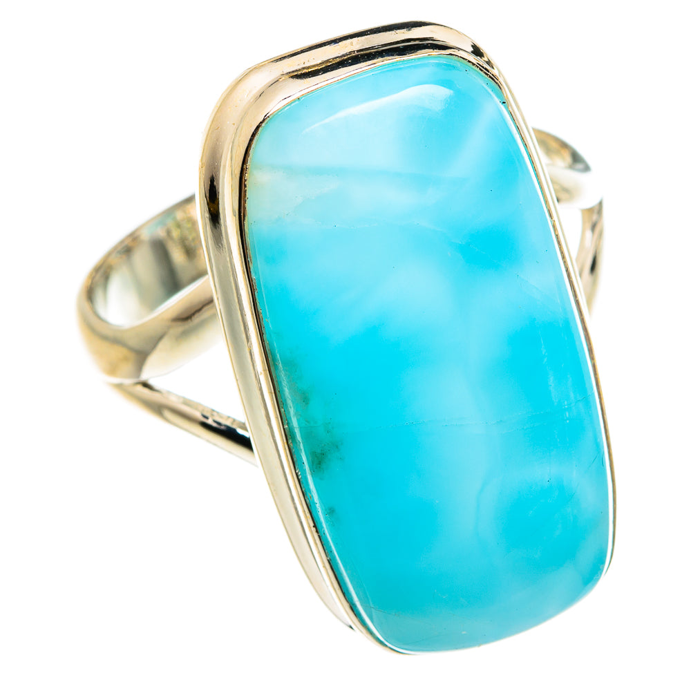 Larimar Rings handcrafted by Ana Silver Co - RING77984