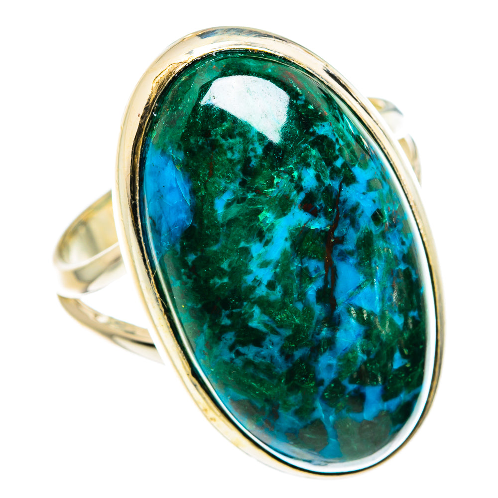 Chrysocolla Rings handcrafted by Ana Silver Co - RING77993
