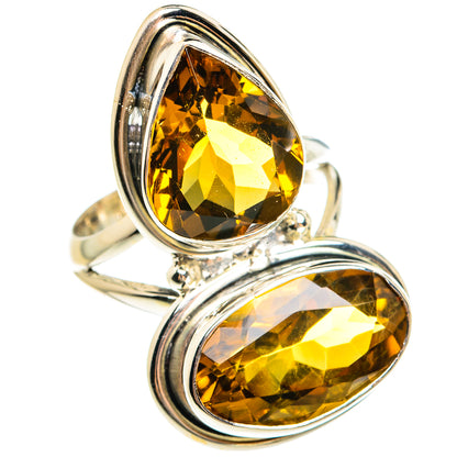 Mandarin Citrine Rings handcrafted by Ana Silver Co - RING78000