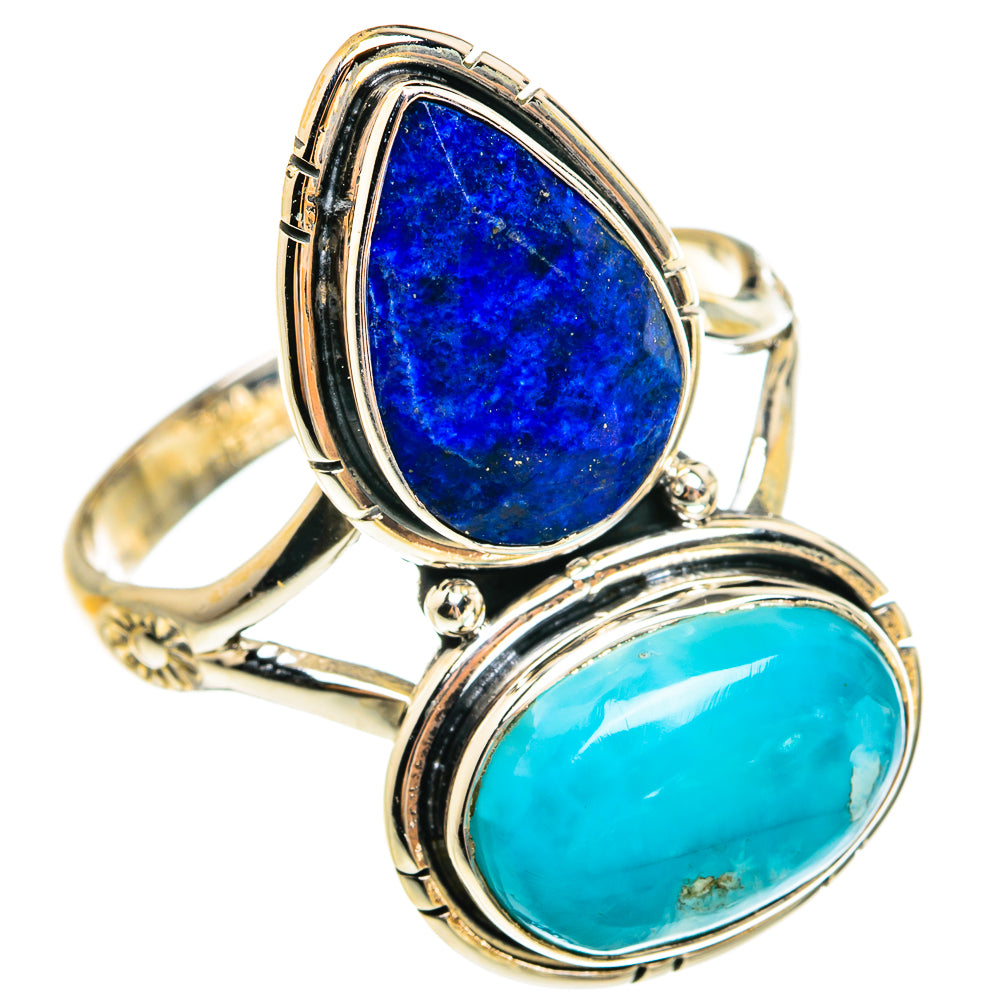 Larimar Rings handcrafted by Ana Silver Co - RING78029