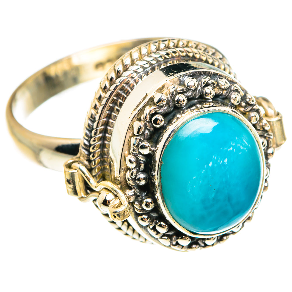Larimar Rings handcrafted by Ana Silver Co - RING78037