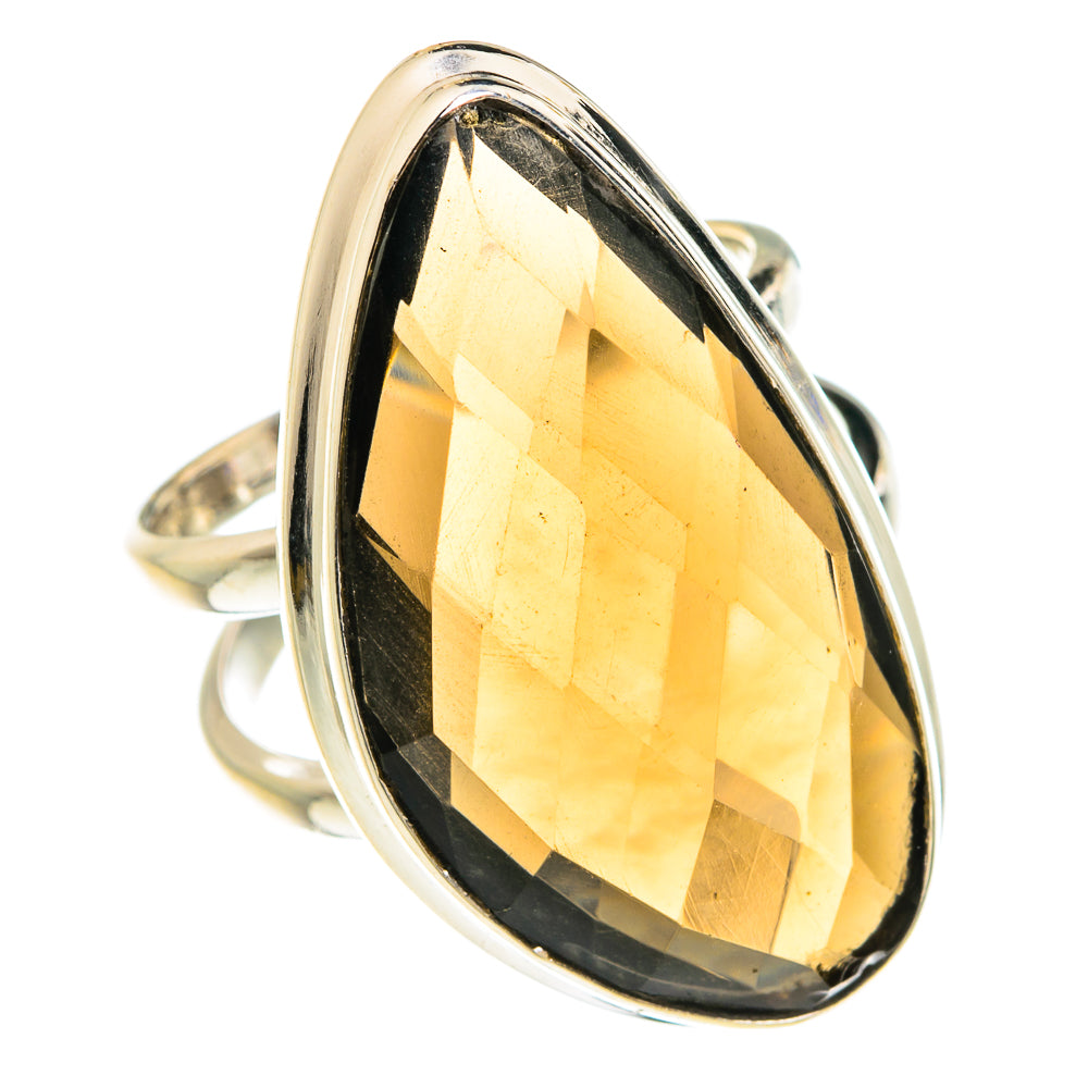 Smoky Quartz Rings handcrafted by Ana Silver Co - RING78043