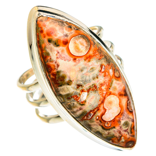 Poppy Jasper Rings handcrafted by Ana Silver Co - RING78047