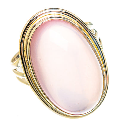 Rose Quartz Rings handcrafted by Ana Silver Co - RING78054