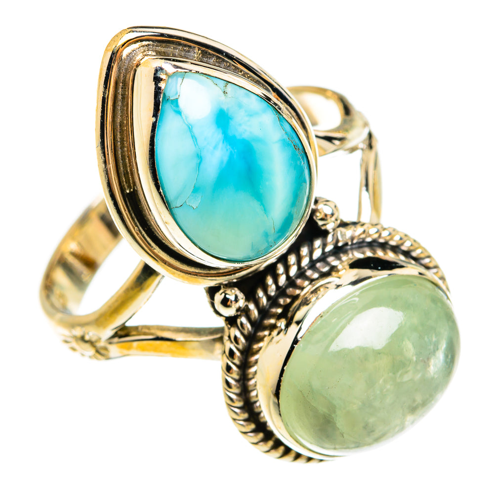 Larimar Rings handcrafted by Ana Silver Co - RING78062
