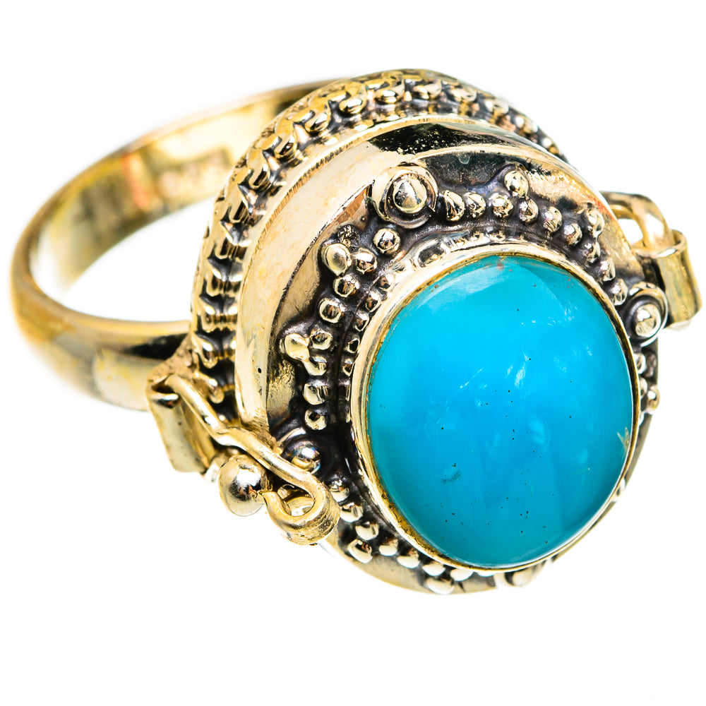 Larimar Rings handcrafted by Ana Silver Co - RING78070
