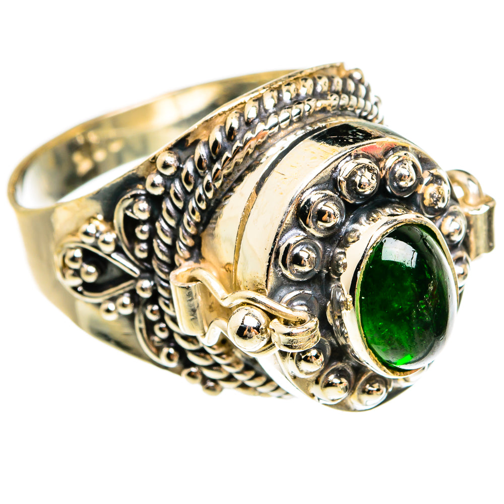 Green Aventurine Rings handcrafted by Ana Silver Co - RING78078