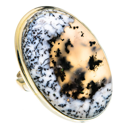 Dendritic Opal Rings handcrafted by Ana Silver Co - RING78098