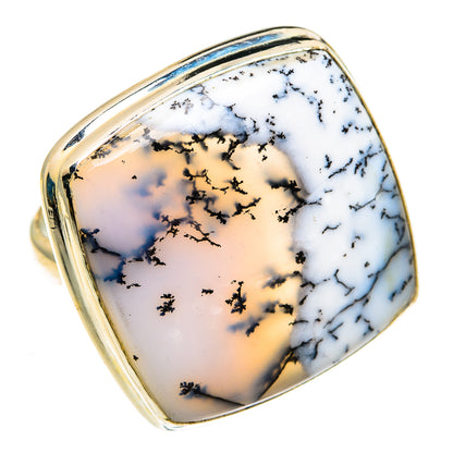 Dendritic Opal Rings handcrafted by Ana Silver Co - RING78099