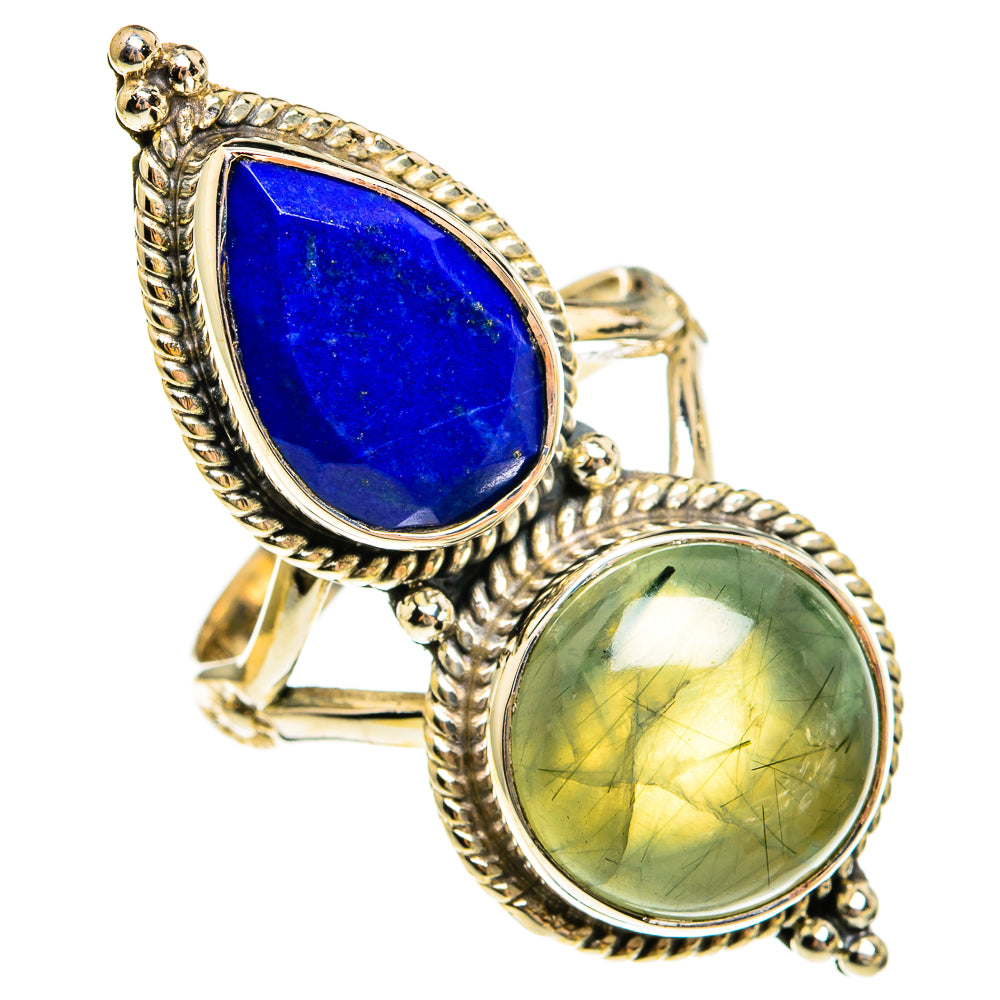 Prehnite Rings handcrafted by Ana Silver Co - RING78104