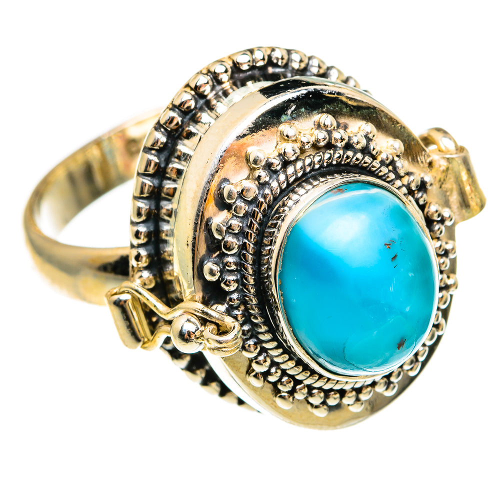 Larimar Rings handcrafted by Ana Silver Co - RING78111