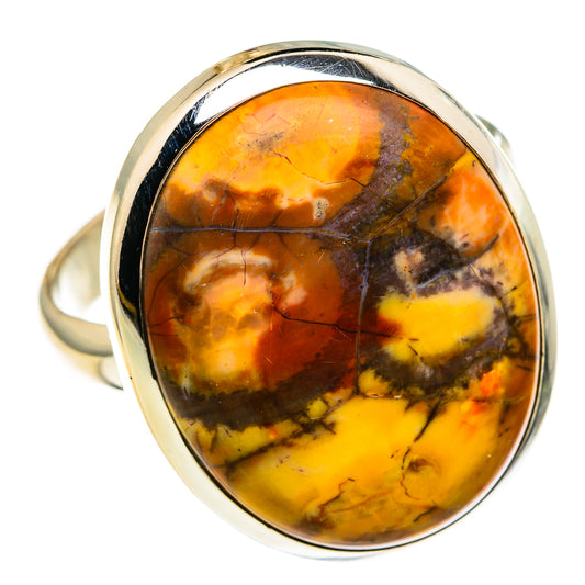 Mookaite Rings handcrafted by Ana Silver Co - RING78119