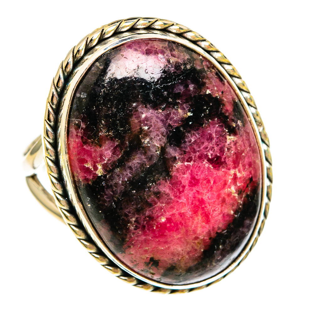 Rhodonite Rings handcrafted by Ana Silver Co - RING78127