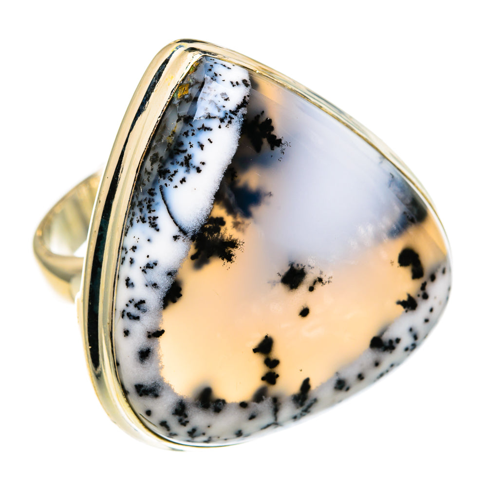 Dendritic Opal Rings handcrafted by Ana Silver Co - RING78134
