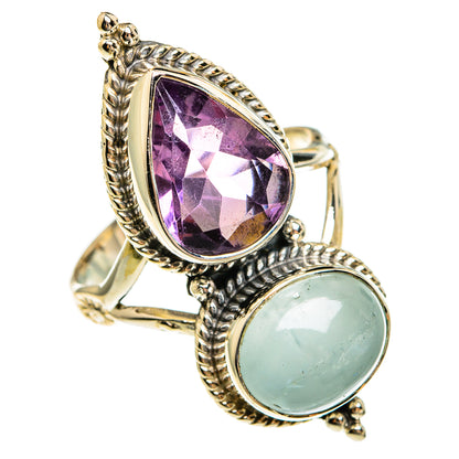Aquamarine Rings handcrafted by Ana Silver Co - RING78137