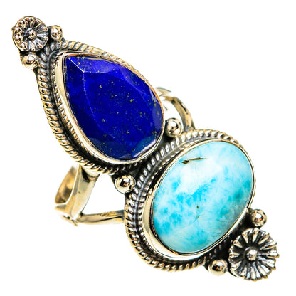 Larimar Rings handcrafted by Ana Silver Co - RING78151