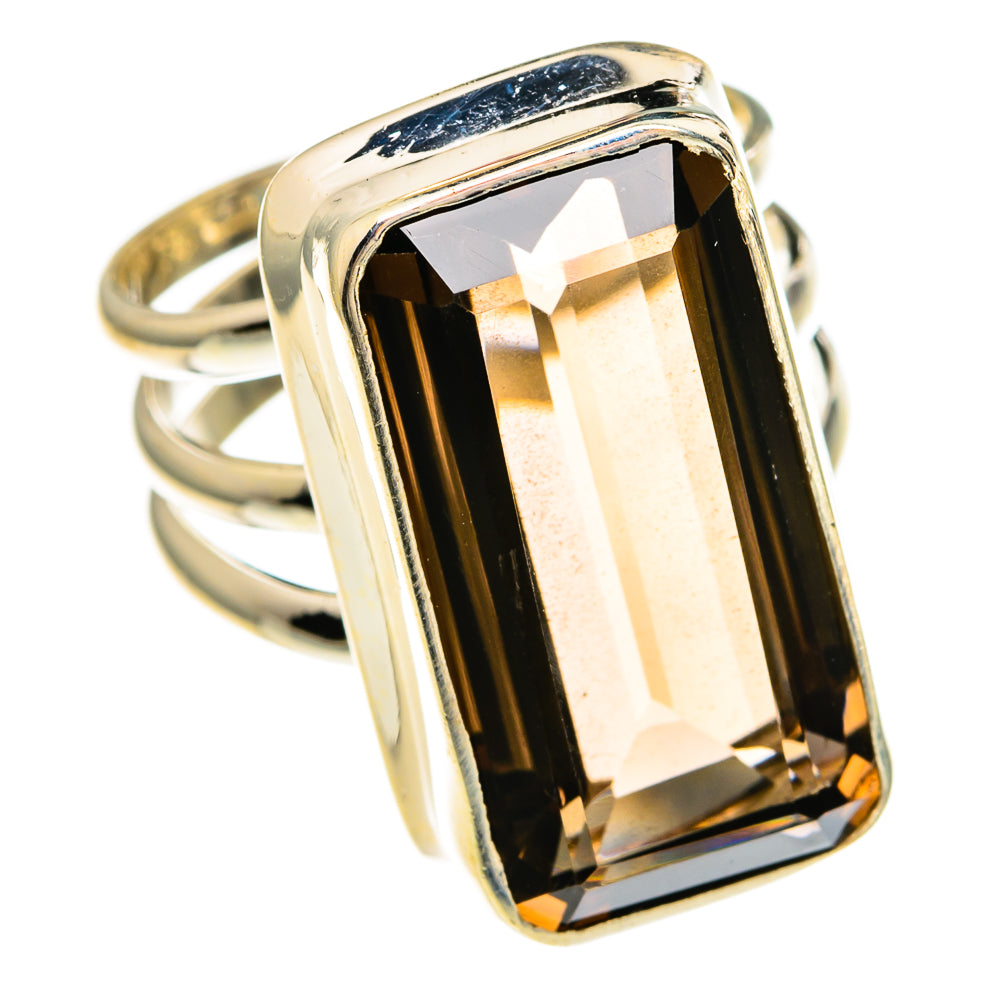 Smoky Quartz Rings handcrafted by Ana Silver Co - RING78157