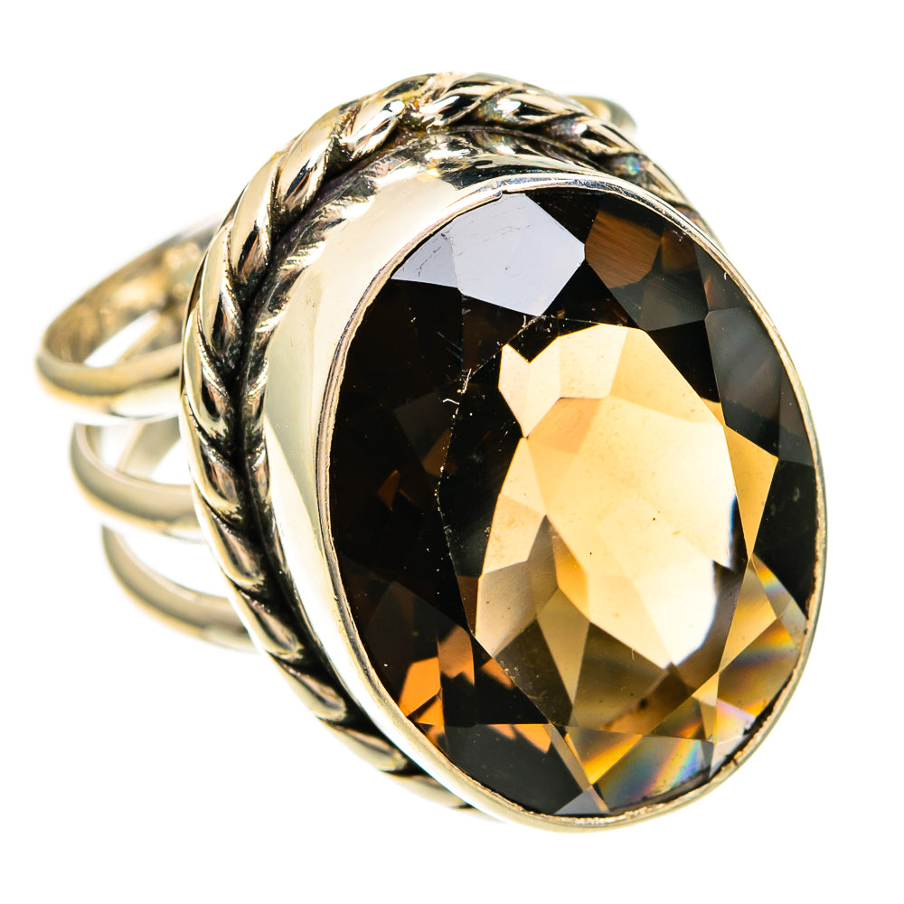 Smoky Quartz Rings handcrafted by Ana Silver Co - RING78161