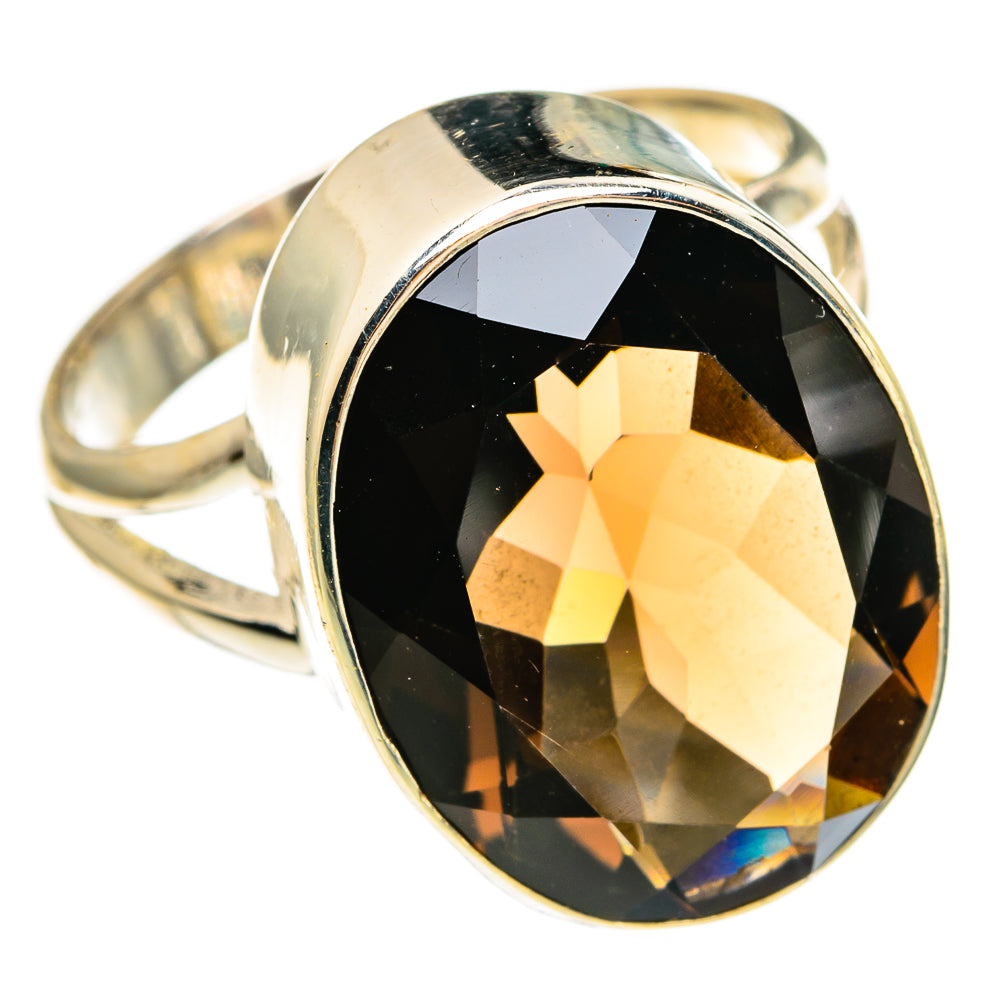 Smoky Quartz Rings handcrafted by Ana Silver Co - RING78162