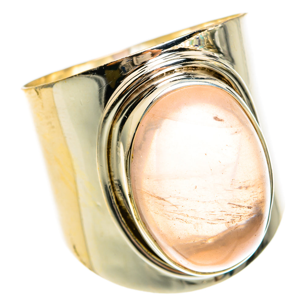 Rose Quartz Rings handcrafted by Ana Silver Co - RING78166