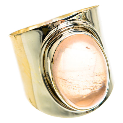 Rose Quartz Rings handcrafted by Ana Silver Co - RING78166