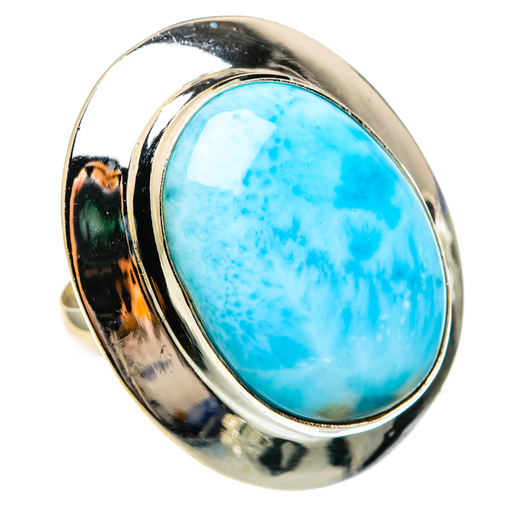 Larimar Rings handcrafted by Ana Silver Co - RING78180