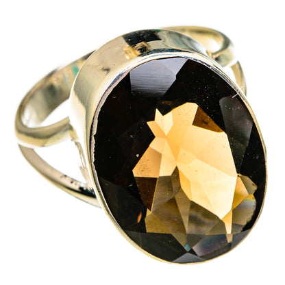 Smoky Quartz Rings handcrafted by Ana Silver Co - RING78192