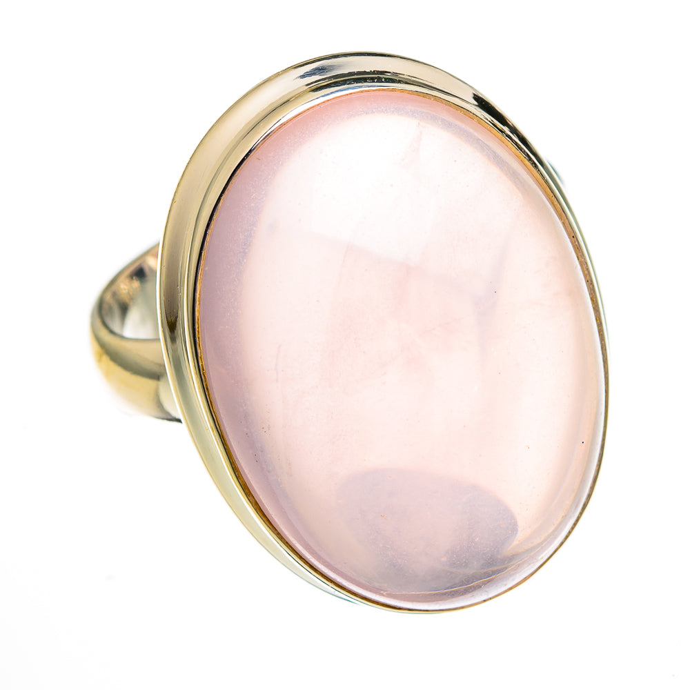 Rose Quartz Rings handcrafted by Ana Silver Co - RING78196