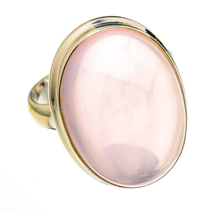 Rose Quartz Rings handcrafted by Ana Silver Co - RING78196