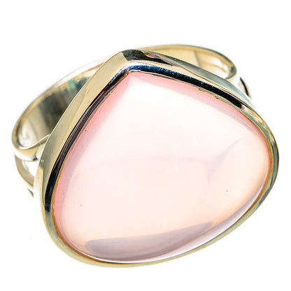 Rose Quartz Rings handcrafted by Ana Silver Co - RING78197