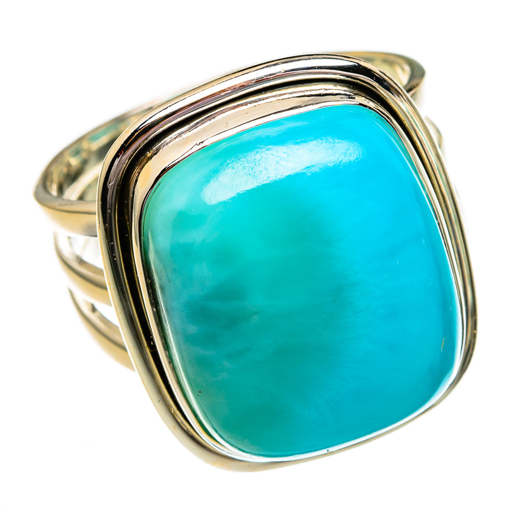 Larimar Rings handcrafted by Ana Silver Co - RING78214