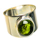 Green Aventurine Rings handcrafted by Ana Silver Co - RING78220