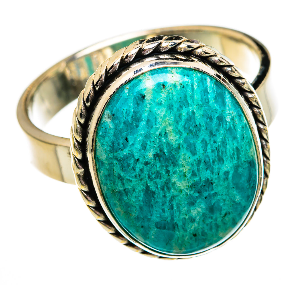 Amazonite Rings handcrafted by Ana Silver Co - RING78252