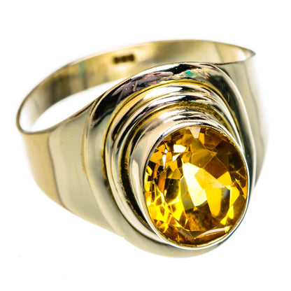 Citrine Rings handcrafted by Ana Silver Co - RING78253