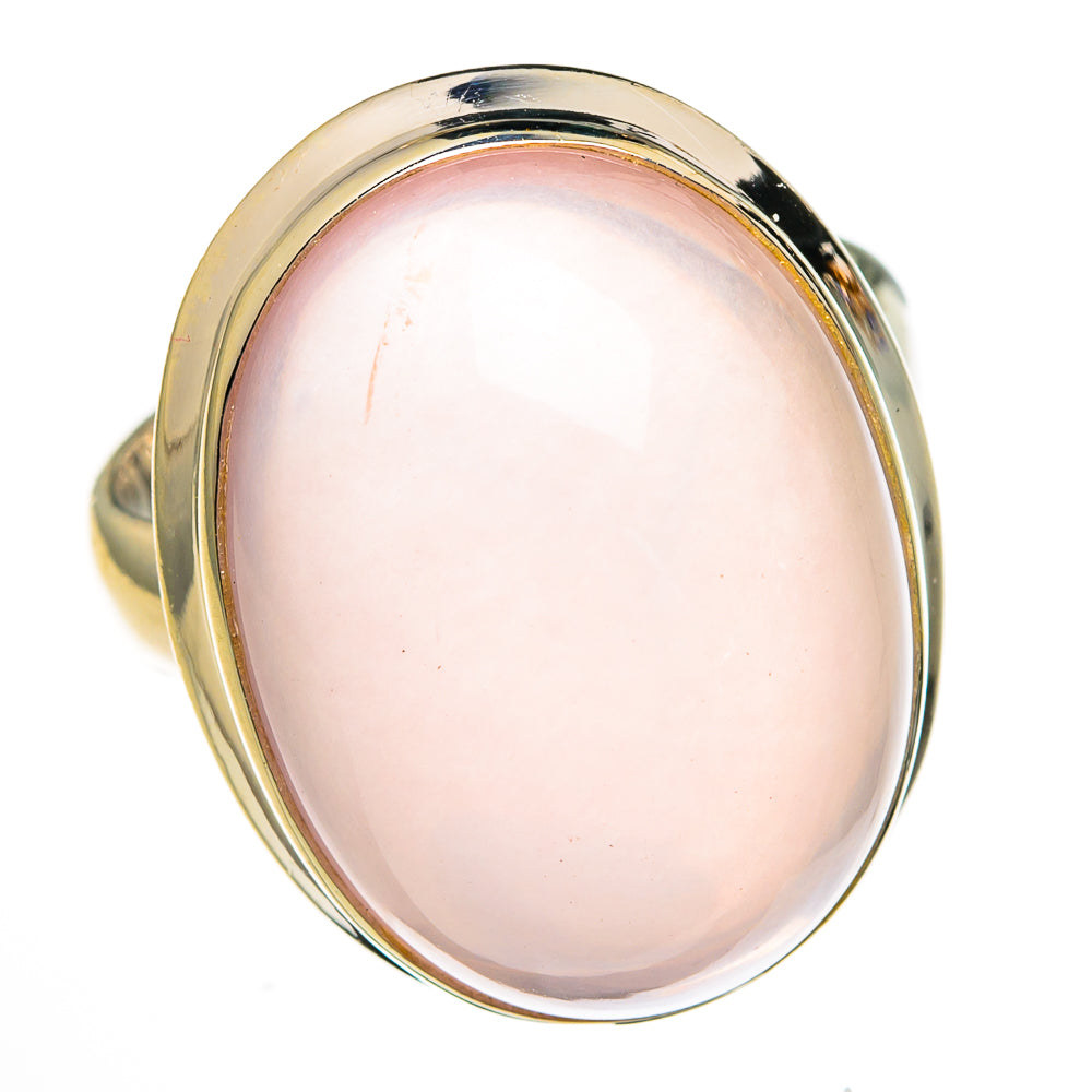 Rose Quartz Rings handcrafted by Ana Silver Co - RING78257