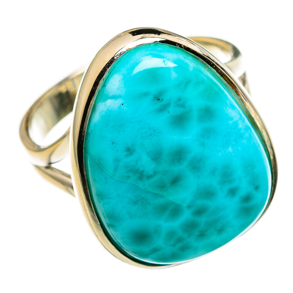 Larimar Rings handcrafted by Ana Silver Co - RING78273