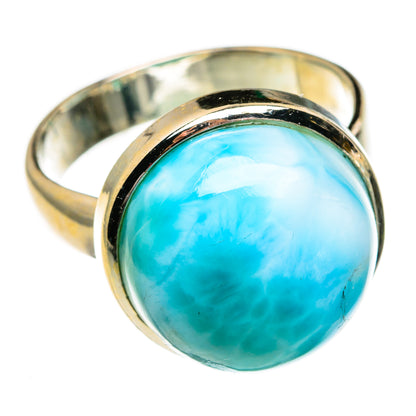 Larimar Rings handcrafted by Ana Silver Co - RING78275