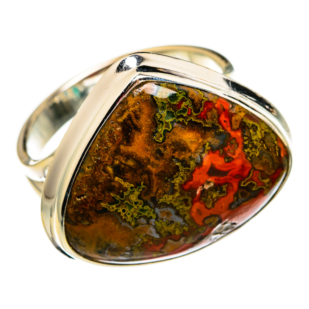 Moroccan Agate Rings handcrafted by Ana Silver Co - RING78280