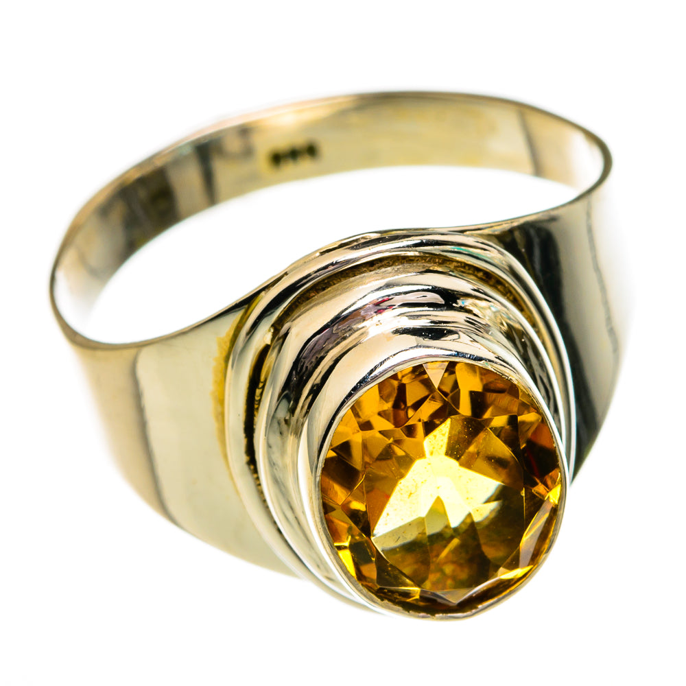 Citrine Rings handcrafted by Ana Silver Co - RING78309