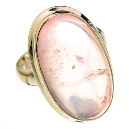 Rose Quartz Rings handcrafted by Ana Silver Co - RING78310