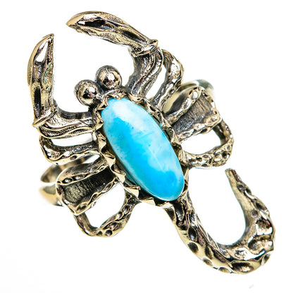 Larimar Rings handcrafted by Ana Silver Co - RING78324