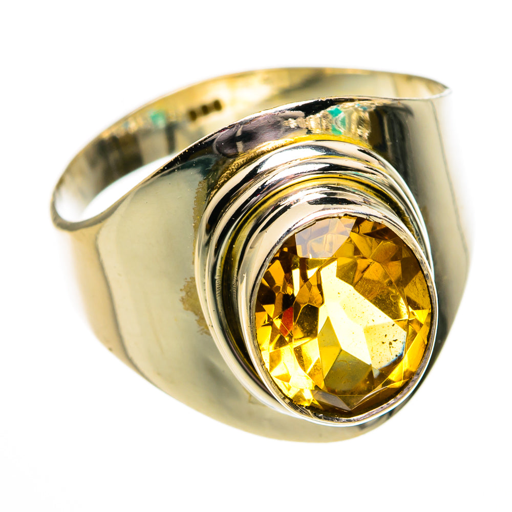 Citrine Rings handcrafted by Ana Silver Co - RING78331