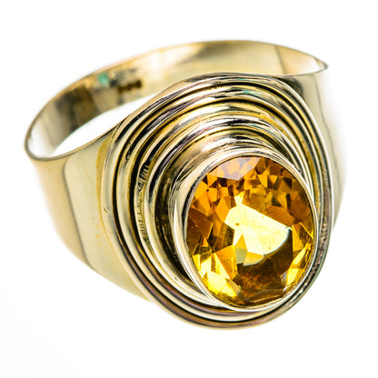 Citrine Rings handcrafted by Ana Silver Co - RING78333