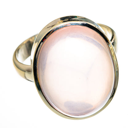 Rose Quartz Rings handcrafted by Ana Silver Co - RING78334