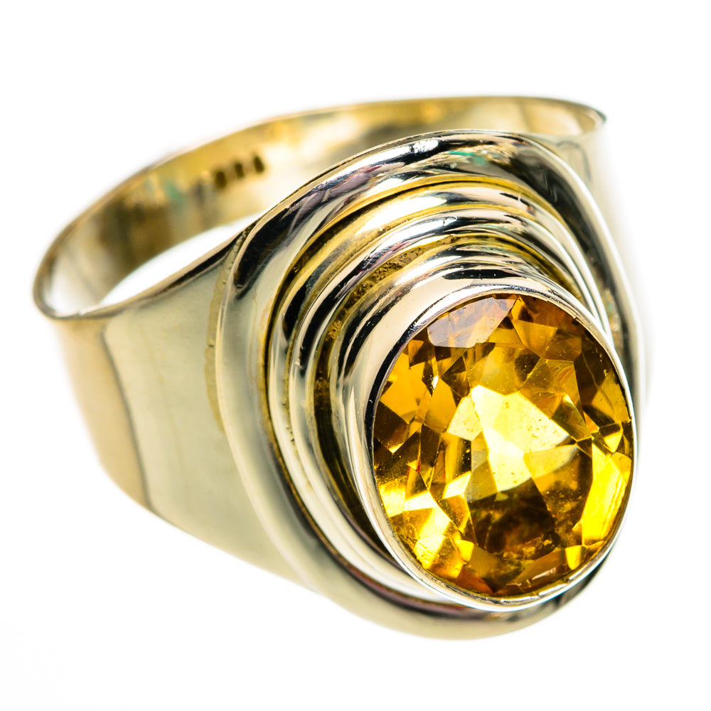 Citrine Rings handcrafted by Ana Silver Co - RING78355