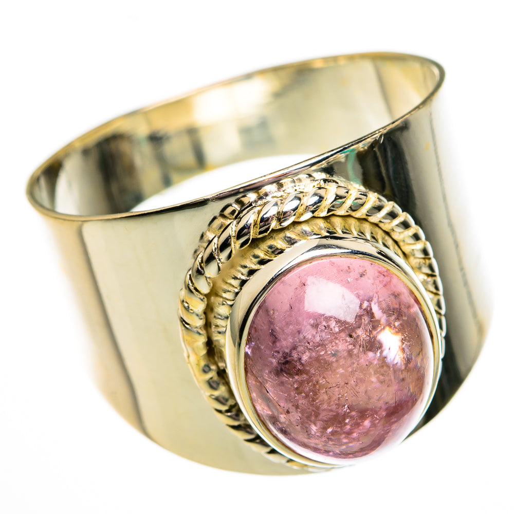 Pink Tourmaline Rings handcrafted by Ana Silver Co - RING78357