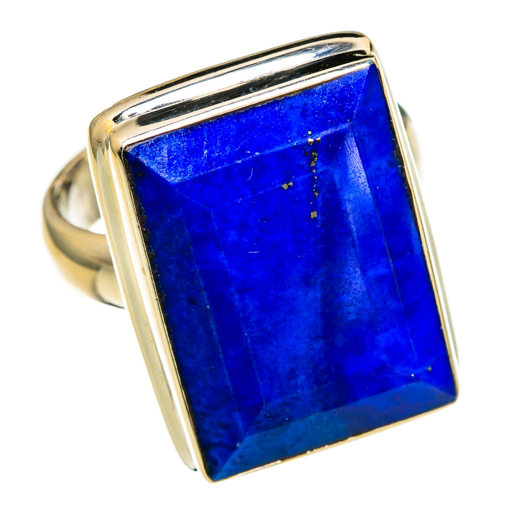 Lapis Lazuli Rings handcrafted by Ana Silver Co - RING78371